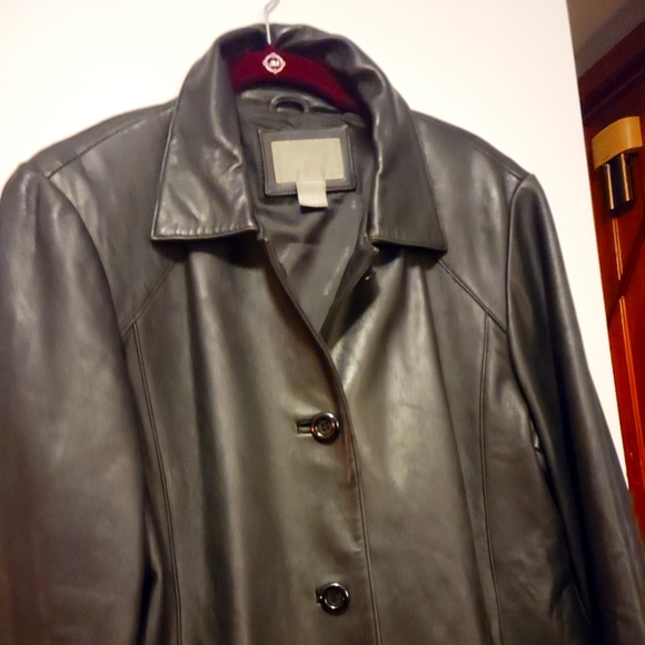 Worthington Lambskin car coat Size Large - Picture 1 of 11